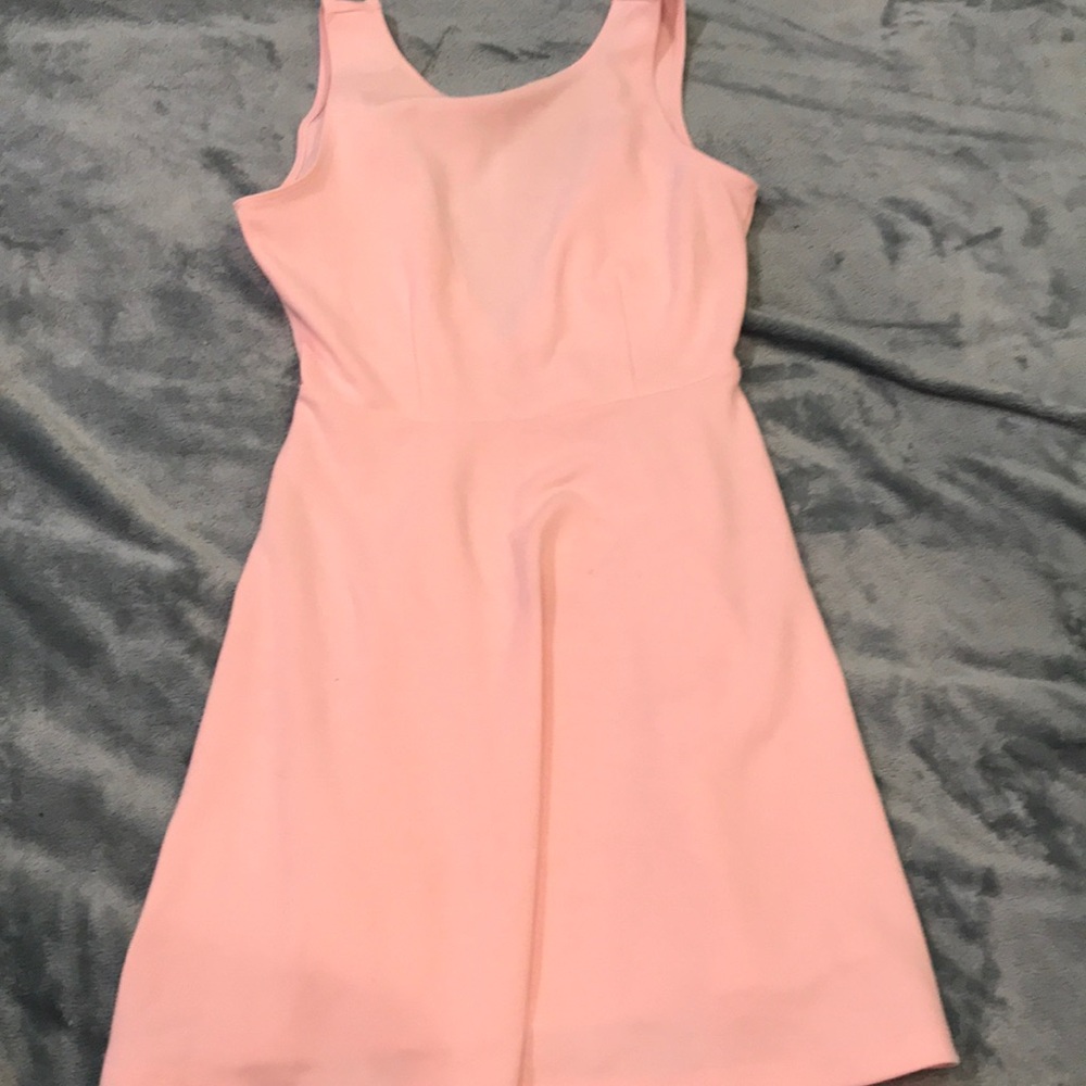Light pink, comfy skater dress